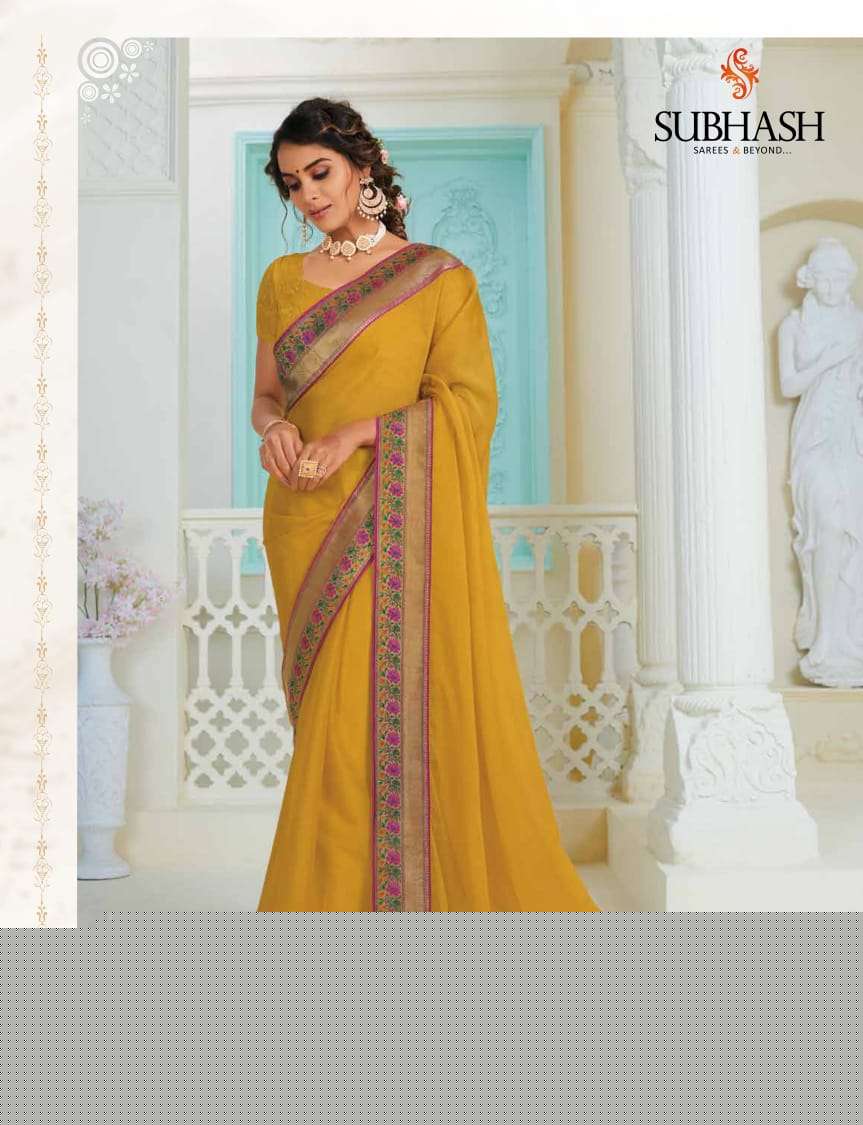 MANJARI BY SUBHASH SAREES 22051 TO 22062 SERIES INDIAN TRADITIONAL WEAR COLLECTION BEAUTIFUL STYLISH FANCY COLORFUL PARTY WEAR & OCCASIONAL WEAR FANCY SAREES AT WHOLESALE PRICE