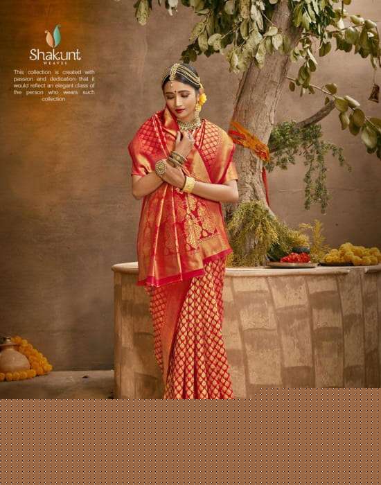 PARIDHI BY SHAKUNT 11171 TO 11176 SERIES INDIAN TRADITIONAL WEAR COLLECTION BEAUTIFUL STYLISH FANCY COLORFUL PARTY WEAR & OCCASIONAL WEAR SILK SAREES AT WHOLESALE PRICE