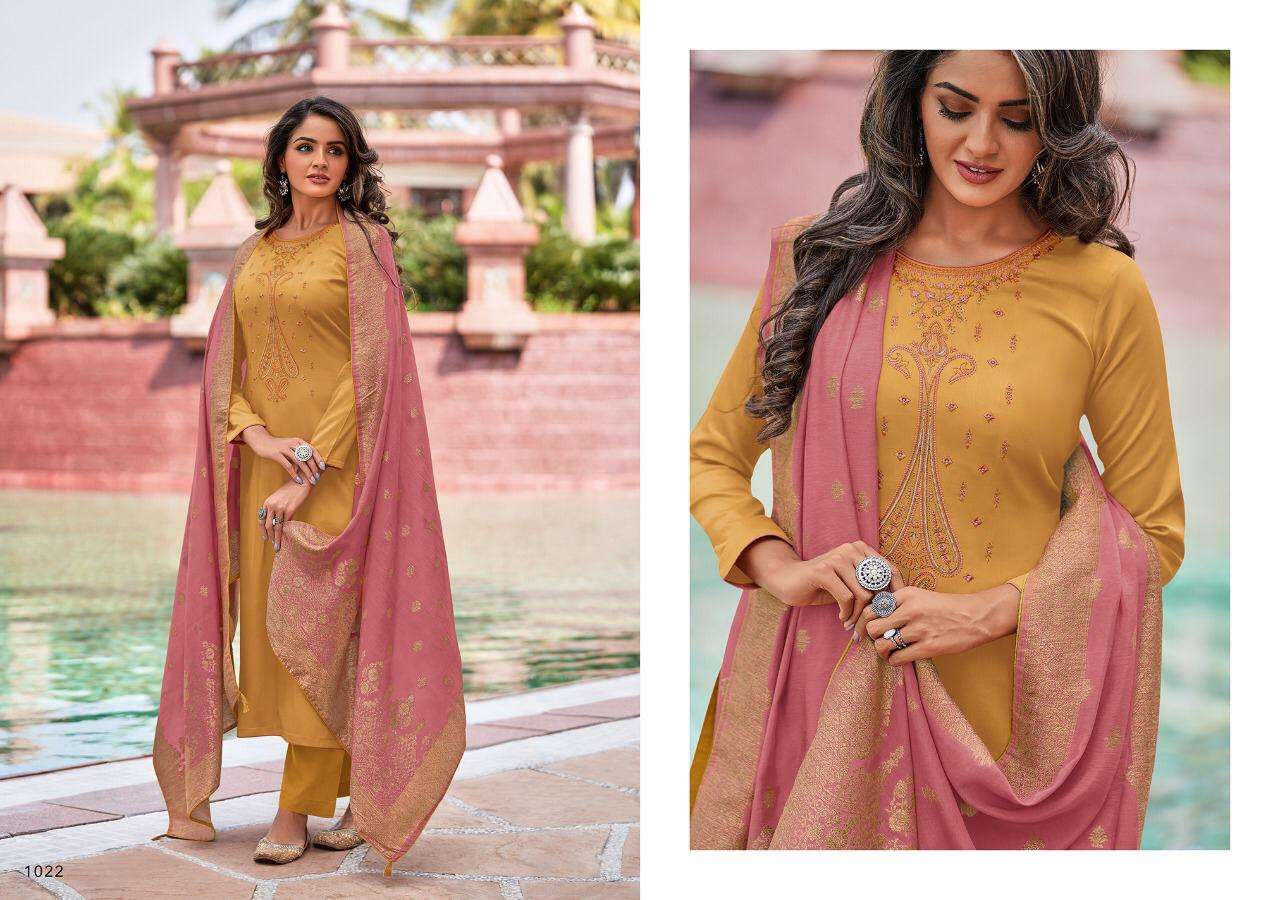 RANGEEN VOL-2 BY KASMEERA 1017 TO 1024 SERIES BEAUTIFUL SUITS COLORFUL STYLISH FANCY CASUAL WEAR & ETHNIC WEAR FANCY DRESSES AT WHOLESALE PRICE