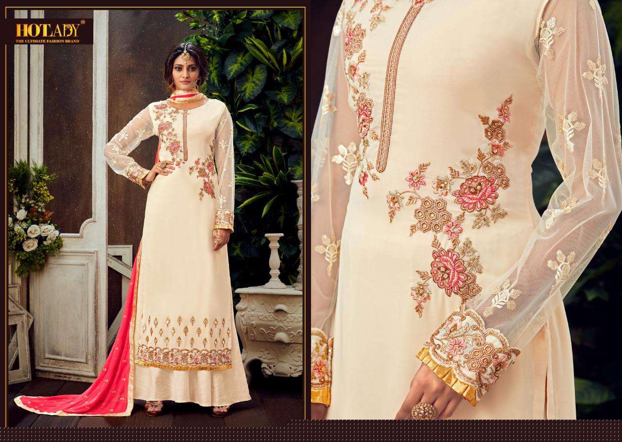 MAHIKA BY HOT LADY 6501 TO 6506 SERIES BEAUTIFUL SHARARA SUITS STYLISH FANCY COLORFUL PARTY WEAR & OCCASIONAL WEAR PURE GEORGETTE DRESSES AT WHOLESALE PRICE