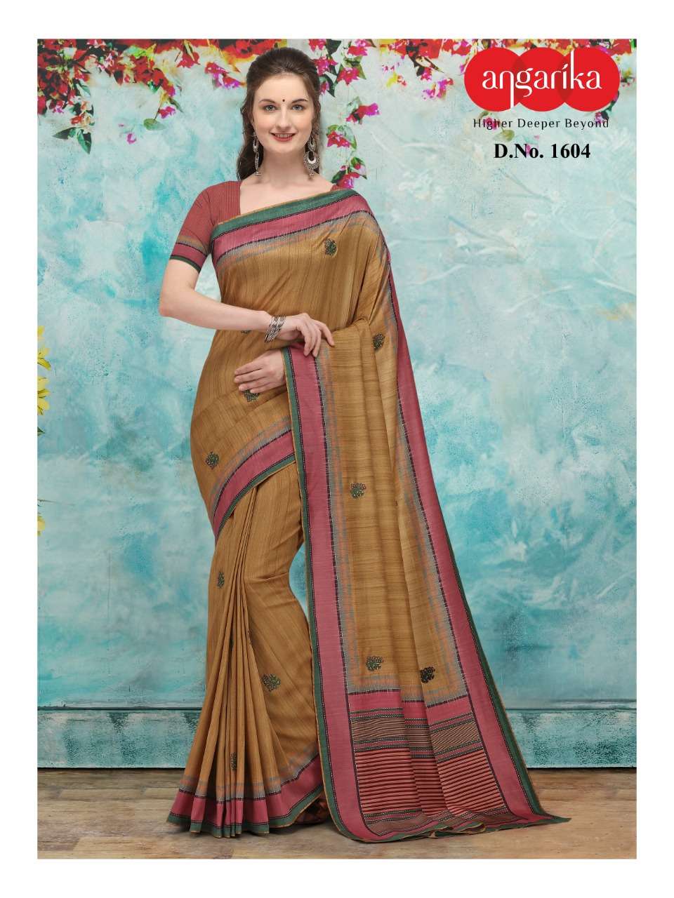 BLISS BY ANGARIKA 1601 TO 1607 SERIES INDIAN TRADITIONAL WEAR COLLECTION BEAUTIFUL STYLISH FANCY COLORFUL PARTY WEAR & OCCASIONAL WEAR TUSSAR SILK SAREES AT WHOLESALE PRICE
