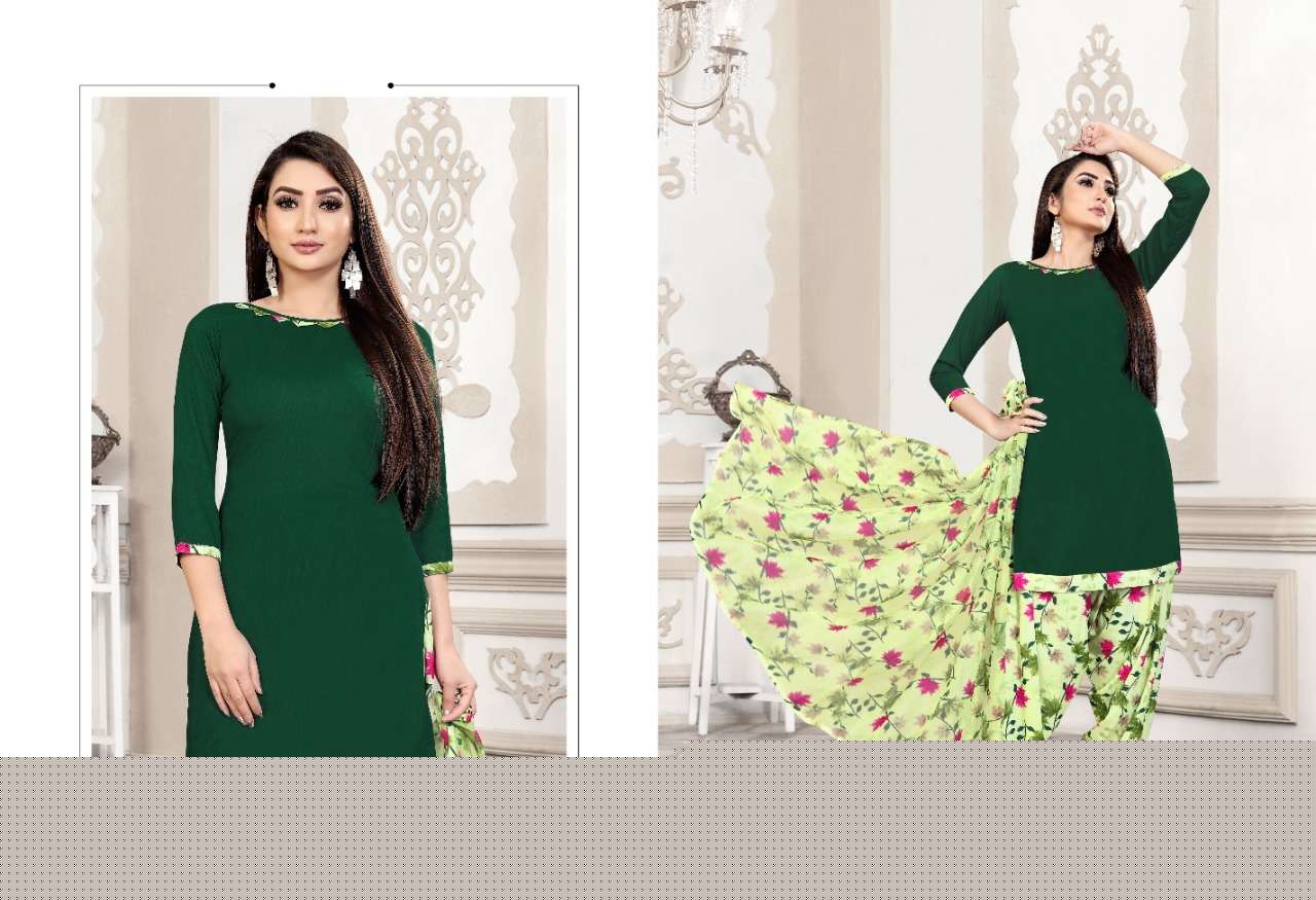 MILLY VOL-39 BY SWEETY FASHION 9001 TO 9012 SERIES BEAUTIFUL STYLISH SUITS FANCY COLORFUL CASUAL WEAR & ETHNIC WEAR & READY TO WEAR LEON CREPE DRESSES AT WHOLESALE PRICE