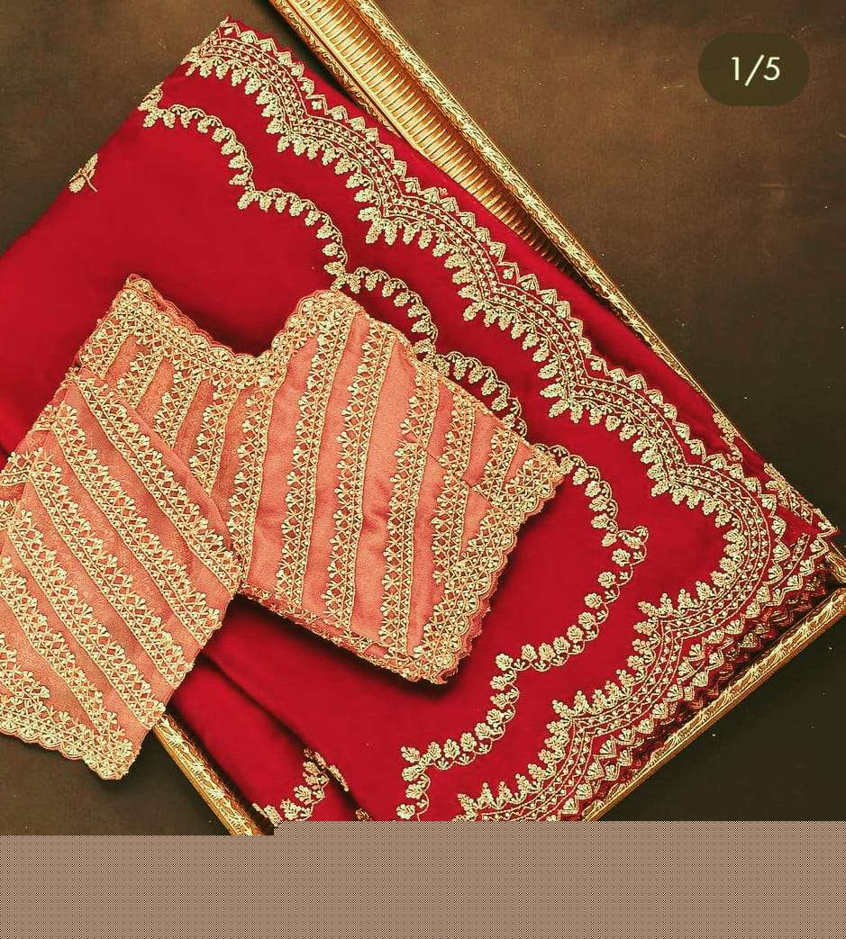 LASHKARA BY FASHID WHOLESALE MT INDIAN TRADITIONAL WEAR COLLECTION BEAUTIFUL STYLISH FANCY COLORFUL PARTY WEAR & OCCASIONAL WEAR PURE VICHITRA SILK SAREES AT WHOLESALE PRICE