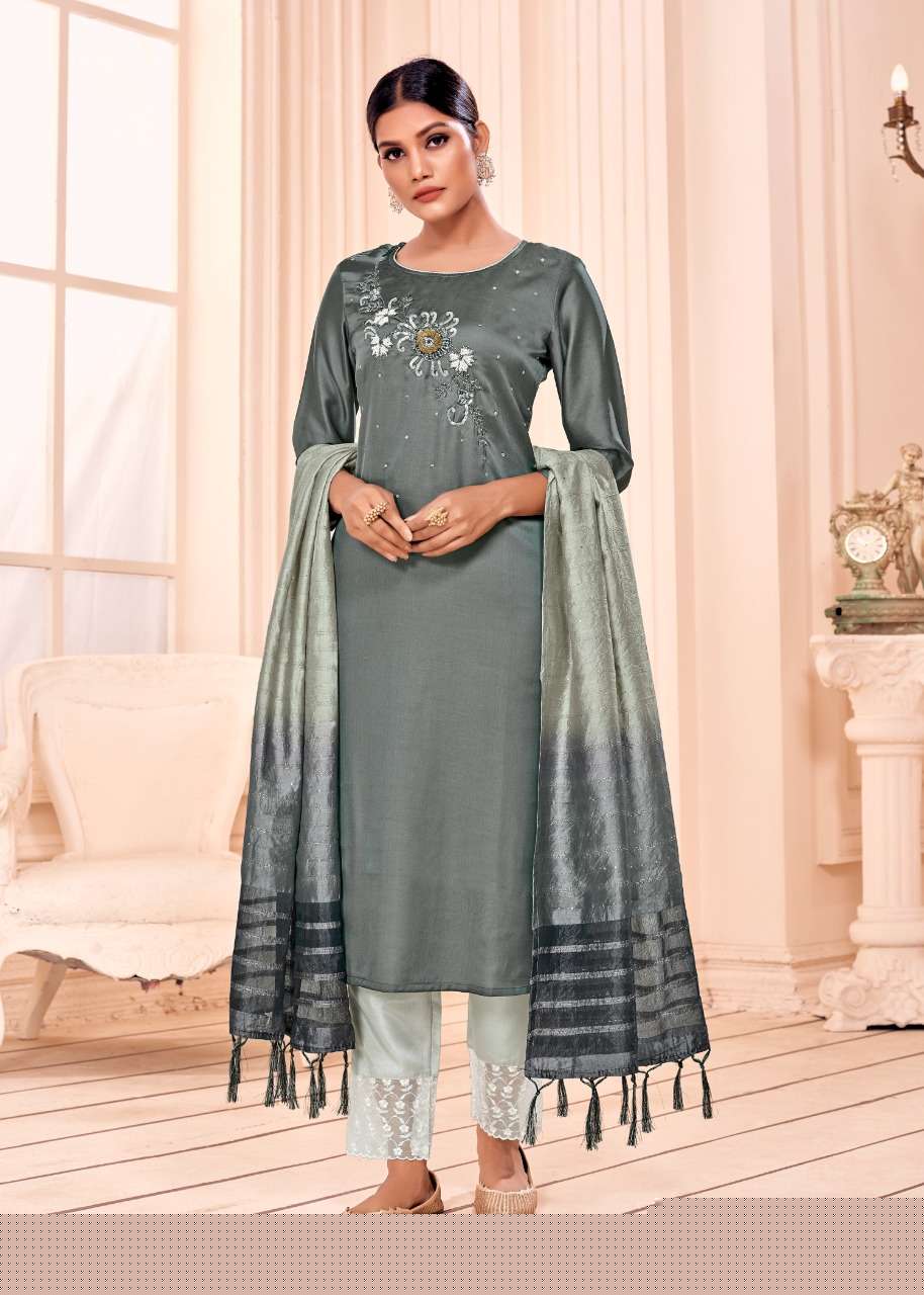 CELEBRATIONS BY ALISHKA FASHION 1001 TO 1006 SERIES BEAUTIFUL SUITS COLORFUL STYLISH FANCY CASUAL WEAR & ETHNIC WEAR SILK DRESSES AT WHOLESALE PRICE