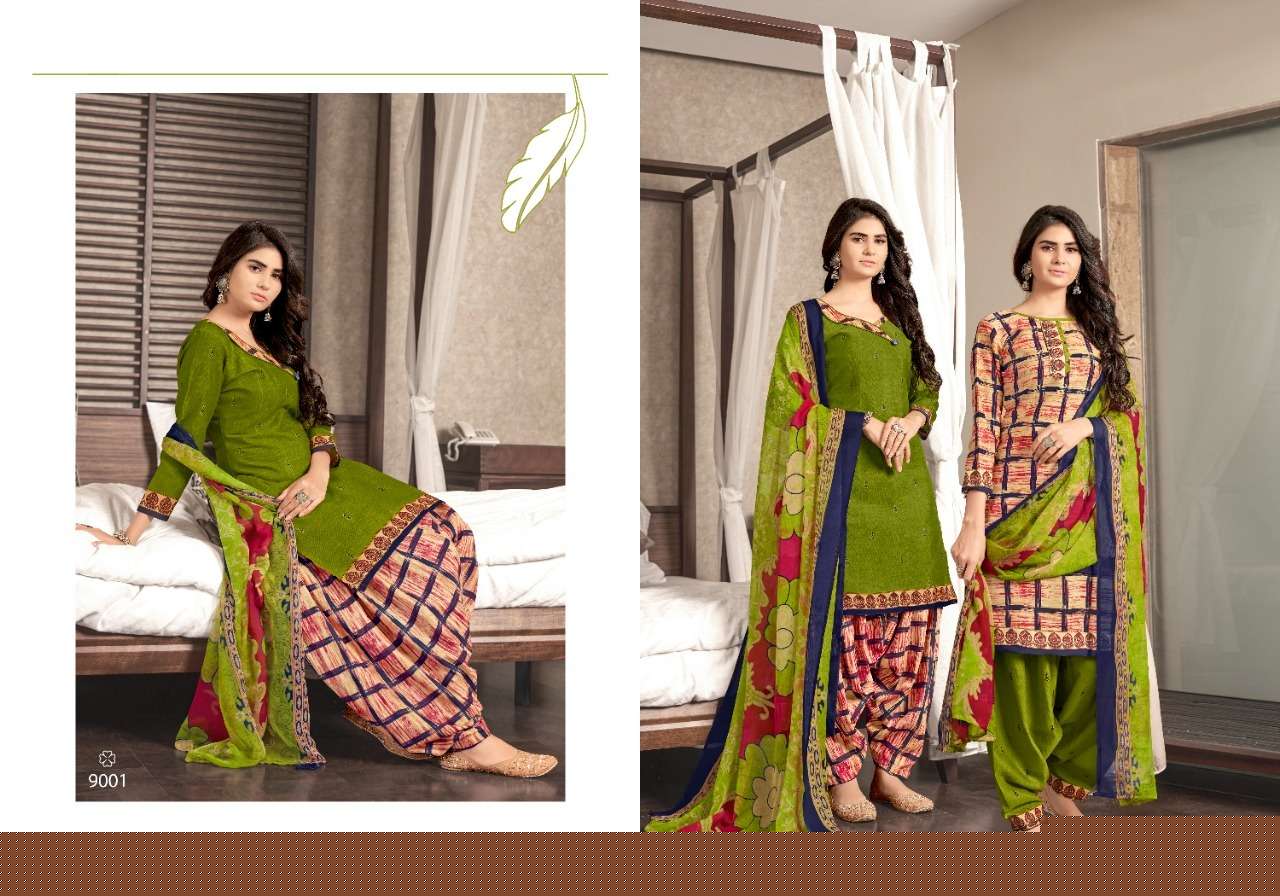 NON STOP VOL-49 BY SWEETY FASHION 9001 TO 9012 SERIES BEAUTIFUL SUITS COLORFUL STYLISH FANCY CASUAL WEAR & ETHNIC WEAR SOFT COTTON PRINT DRESSES AT WHOLESALE PRICE