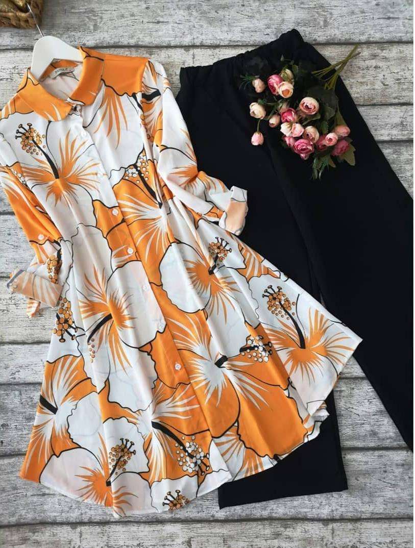 KURTI WITH BOTTOM VOL-14 BY KAAMIRI 1401 TO 1412 SERIES DESIGNER STYLISH FANCY COLORFUL BEAUTIFUL PARTY WEAR & ETHNIC WEAR COLLECTION AMERICAN CREPE KURTIS WITH BOTTOM AT WHOLESALE PRICE