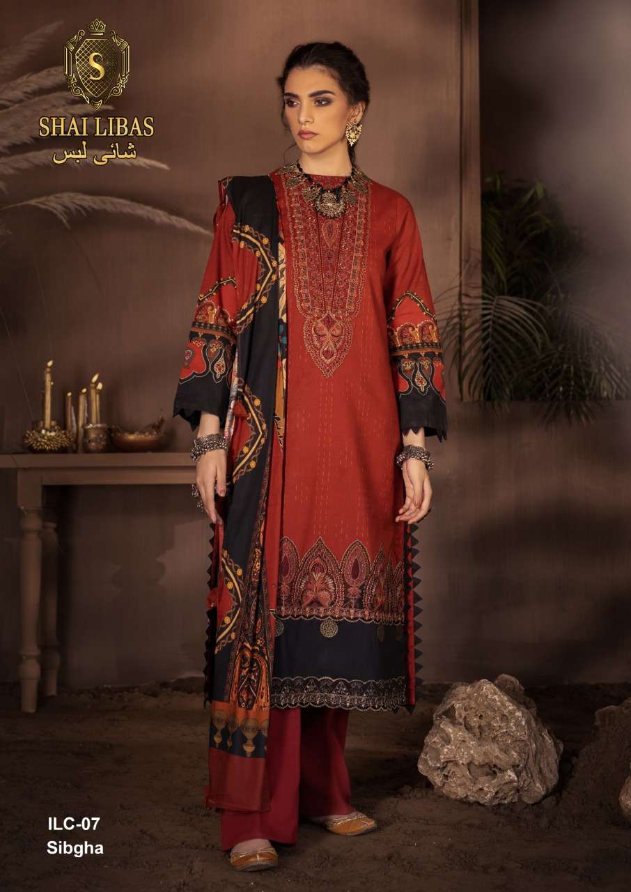 ANAYA BY SHAI LIBAS BEAUTIFUL PAKISTANI SUITS COLORFUL STYLISH FANCY CASUAL WEAR & ETHNIC WEAR PURE LAWN COTTON EMBROIDERED DRESSES AT WHOLESALE PRICE