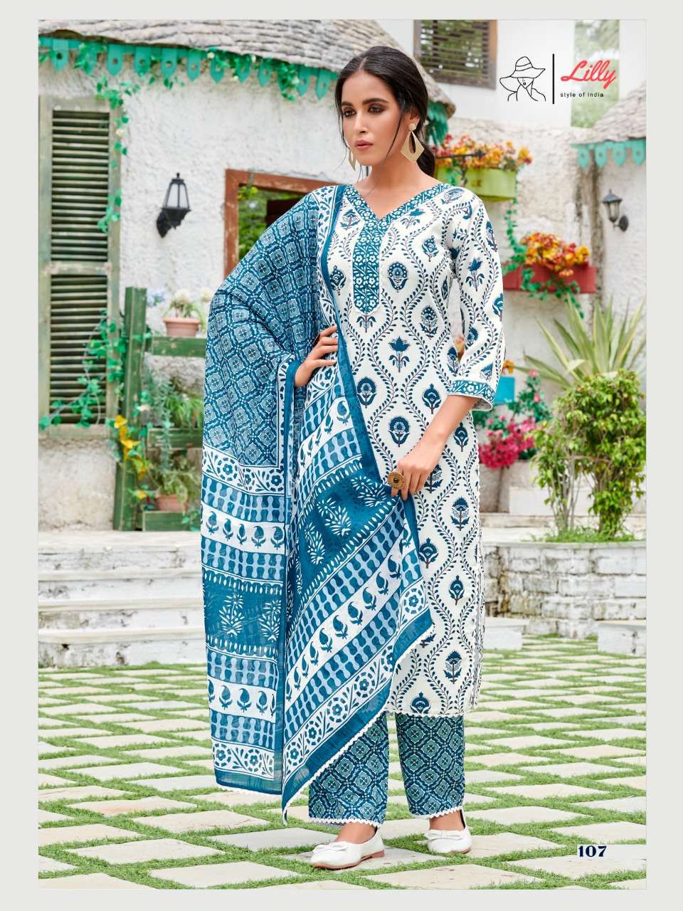 BASANT NX BY LILY BEAUTIFUL SUITS COLORFUL STYLISH FANCY CASUAL WEAR & ETHNIC WEAR LINEN COTTON DRESSES AT WHOLESALE PRICE