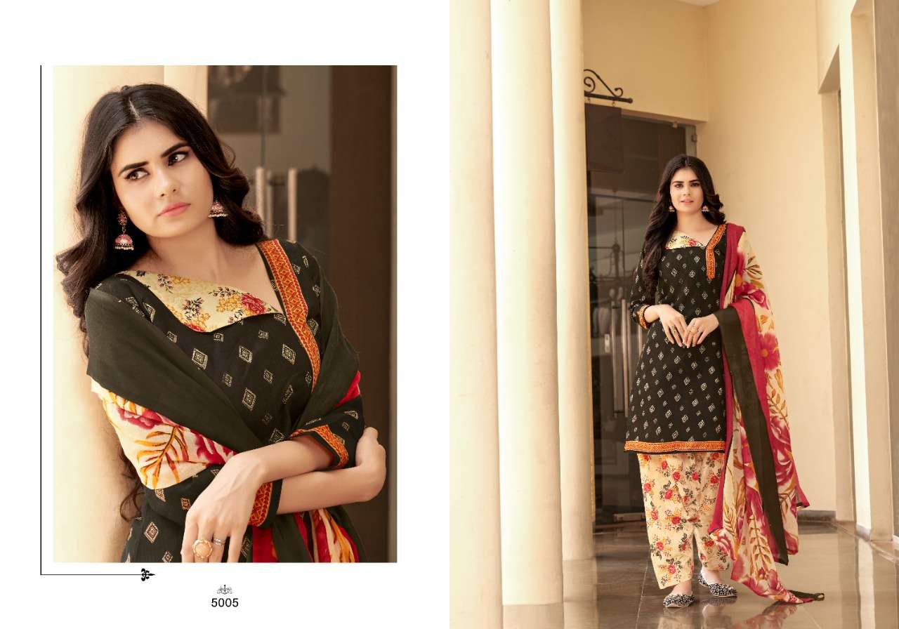 NON STOP VOL-50 BY SWEETY FASHION 5001 TO 5012 SERIES BEAUTIFUL SUITS COLORFUL STYLISH FANCY CASUAL WEAR & ETHNIC WEAR SOFT COTTON PRINT DRESSES AT WHOLESALE PRICE