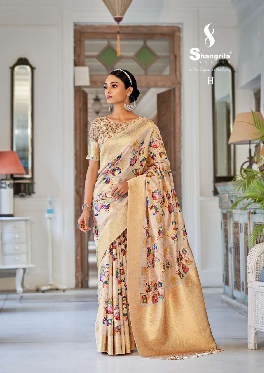 JASMINE DIGITAL PALLU BY SHANGRILA A TO H SERIES INDIAN TRADITIONAL WEAR COLLECTION BEAUTIFUL STYLISH FANCY COLORFUL PARTY WEAR & OCCASIONAL WEAR FANCY SAREES AT WHOLESALE PRICE