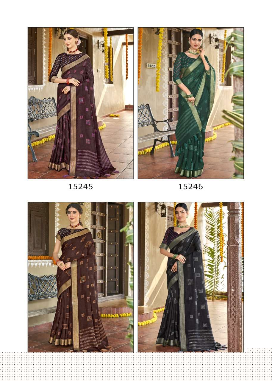 HIMAYRA BY TRIVENI 14251 TO 14258 SERIES INDIAN TRADITIONAL WEAR COLLECTION BEAUTIFUL STYLISH FANCY COLORFUL PARTY WEAR & OCCASIONAL WEAR COTTON SAREES AT WHOLESALE PRICE
