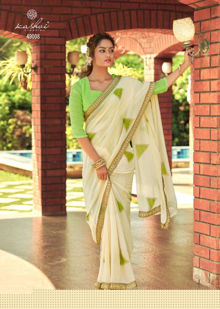 SUHANI BY KASHVI CREATION 49001 TO 49010 SERIES INDIAN TRADITIONAL WEAR COLLECTION BEAUTIFUL STYLISH FANCY COLORFUL PARTY WEAR & OCCASIONAL WEAR GEORGETTE SAREES AT WHOLESALE PRICE