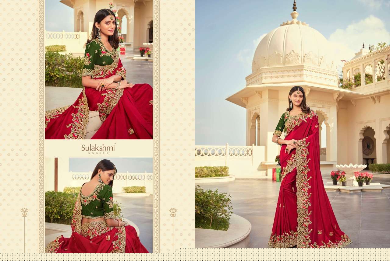 SHRIVALLI BY SULAKSHMI 7201 TO 7214 SERIES INDIAN TRADITIONAL WEAR COLLECTION BEAUTIFUL STYLISH FANCY COLORFUL PARTY WEAR & OCCASIONAL WEAR FANCY SAREES AT WHOLESALE PRICE