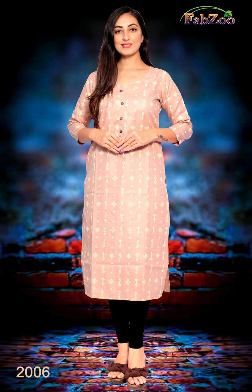 CHERRY BY FAB ZOO 2001 TO 2007 SERIES DESIGNER STYLISH FANCY COLORFUL BEAUTIFUL PARTY WEAR & ETHNIC WEAR COLLECTION COTTON PRINT KURTIS AT WHOLESALE PRICE