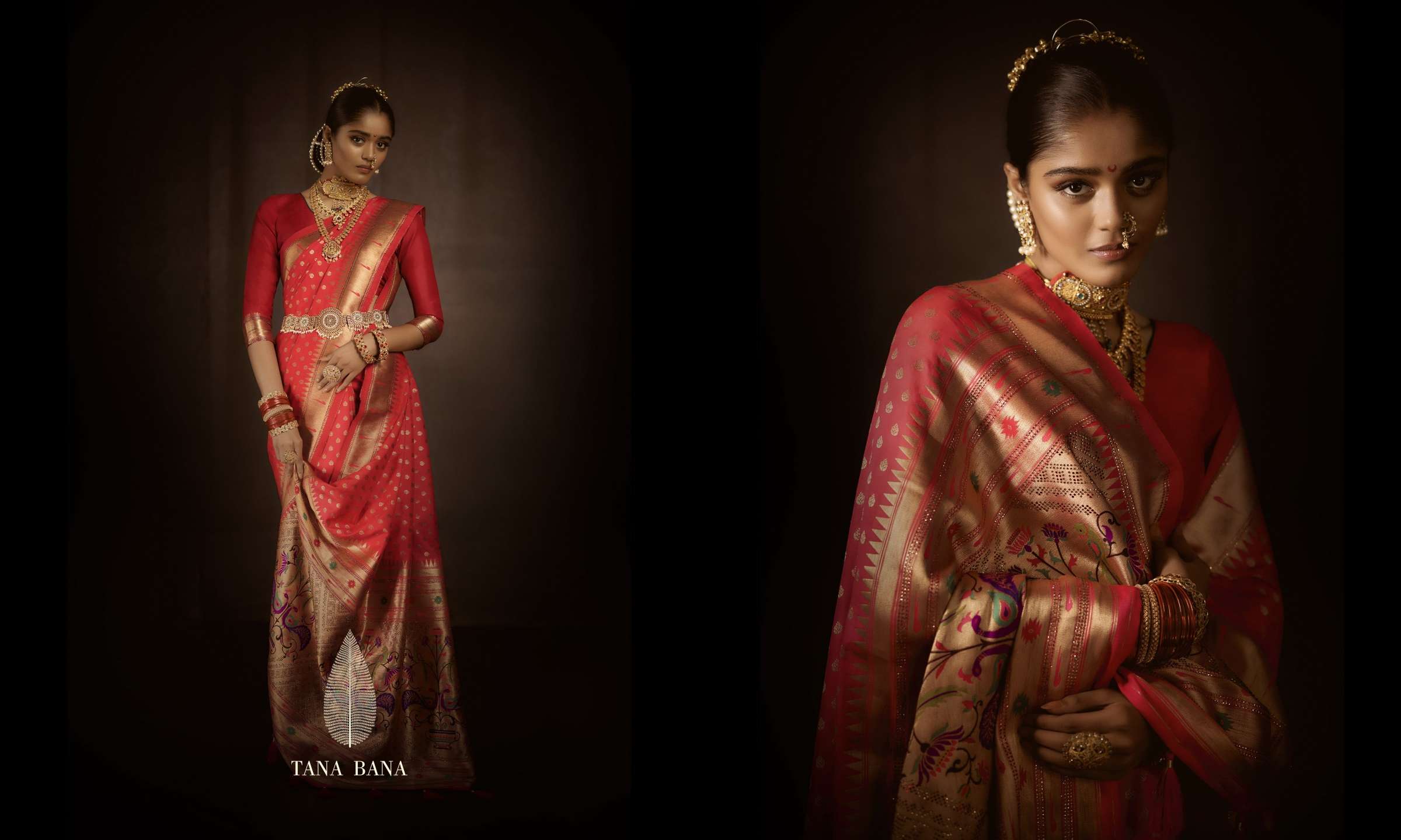 PESHWAI NATH BY TANA BANA 01-A TO 01-E SERIES INDIAN TRADITIONAL WEAR COLLECTION BEAUTIFUL STYLISH FANCY COLORFUL PARTY WEAR & OCCASIONAL WEAR PURE SILK SAREES AT WHOLESALE PRICE