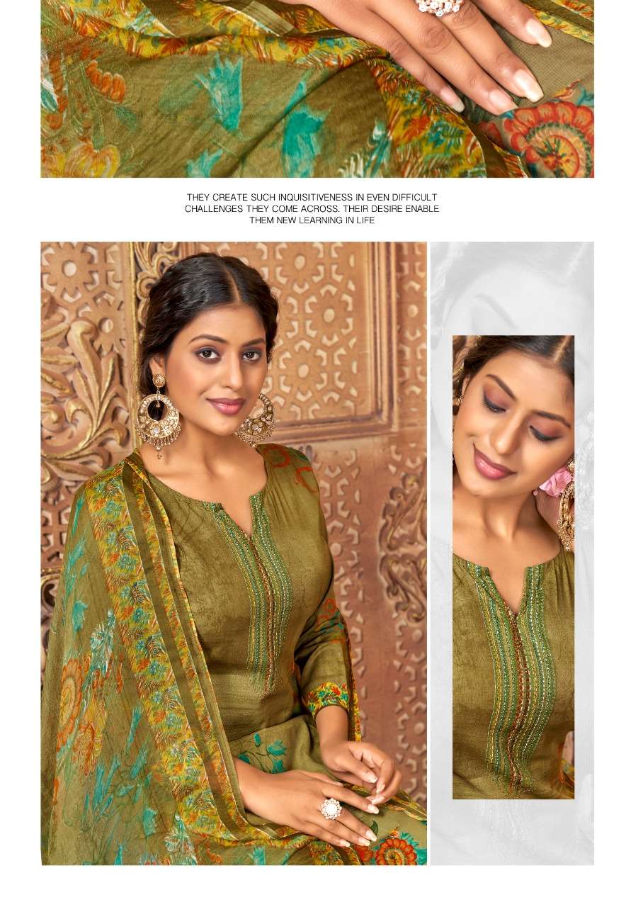 PUNJABI KUDI VOL-42 BY SHIV GORI SILK MILLS 42001 TO 42012 SERIES BEAUTIFUL WINTER COLLECTION SUITS STYLISH FANCY COLORFUL CASUAL WEAR & ETHNIC WEAR COTTON PRINT DRESSES AT WHOLESALE PRICE