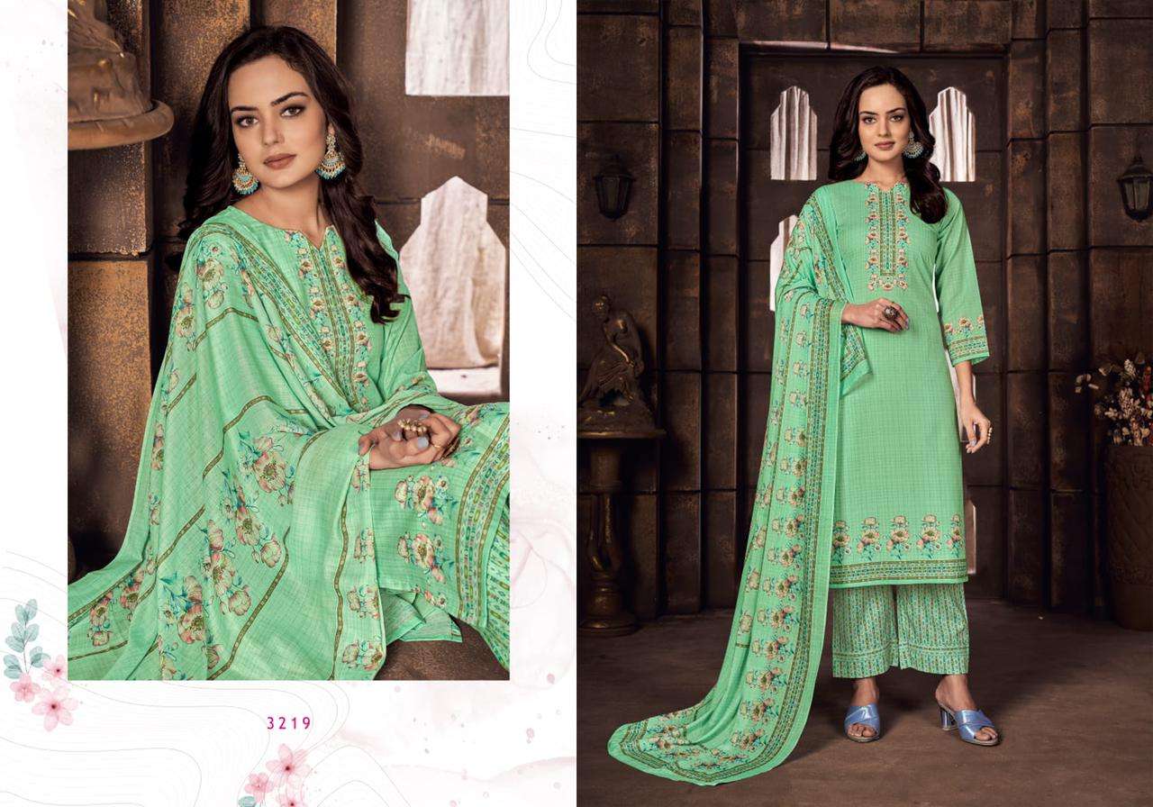 BASANT BY RIVAA 3219 TO 3225 SERIES BEAUTIFUL SUITS COLORFUL STYLISH FANCY CASUAL WEAR & ETHNIC WEAR COTTON DIGITAL PRINT DRESSES AT WHOLESALE PRICE