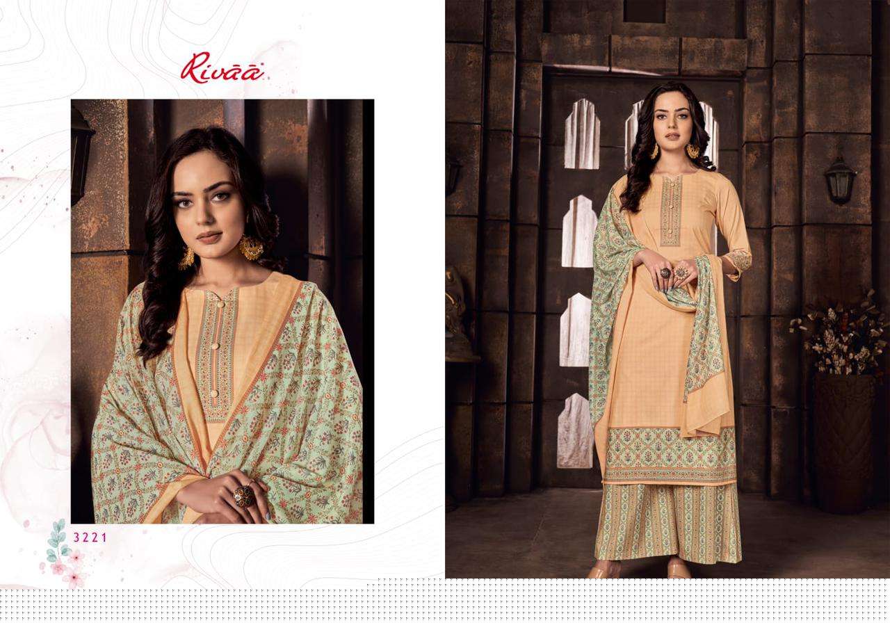 BASANT BY RIVAA 3219 TO 3225 SERIES BEAUTIFUL SUITS COLORFUL STYLISH FANCY CASUAL WEAR & ETHNIC WEAR COTTON DIGITAL PRINT DRESSES AT WHOLESALE PRICE
