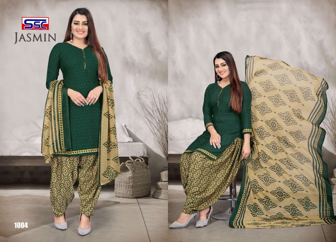 JASMIN VOL-24 BY SHREE SHANTI CREATION 1001 TO 1012 SERIES BEAUTIFUL SUITS STYLISH FANCY COLORFUL PARTY WEAR & OCCASIONAL WEAR HEAVY MICRO PRINT DRESSES AT WHOLESALE PRICE