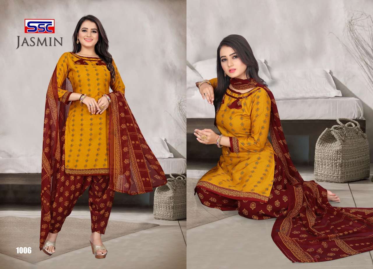 JASMIN VOL-24 BY SHREE SHANTI CREATION 1001 TO 1012 SERIES BEAUTIFUL SUITS STYLISH FANCY COLORFUL PARTY WEAR & OCCASIONAL WEAR HEAVY MICRO PRINT DRESSES AT WHOLESALE PRICE