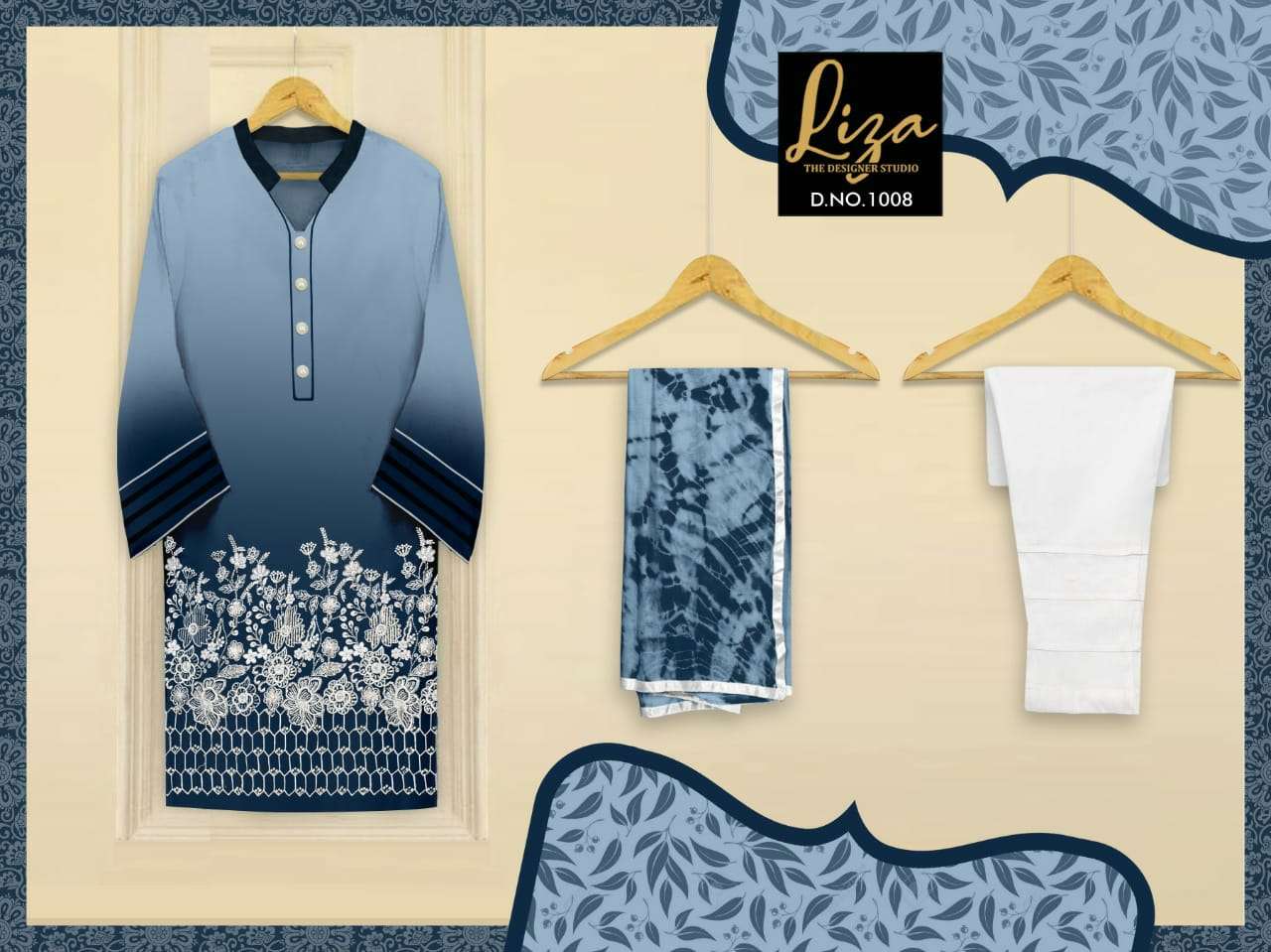 LIZA-1008 COLOURS BY LIZA 1008-A TO 1008-D SERIES DESIGNER STYLISH FANCY COLORFUL BEAUTIFUL PARTY WEAR & ETHNIC WEAR COLLECTION PURE GEORGETTE KURTIS WITH BOTTOM AT WHOLESALE PRICE