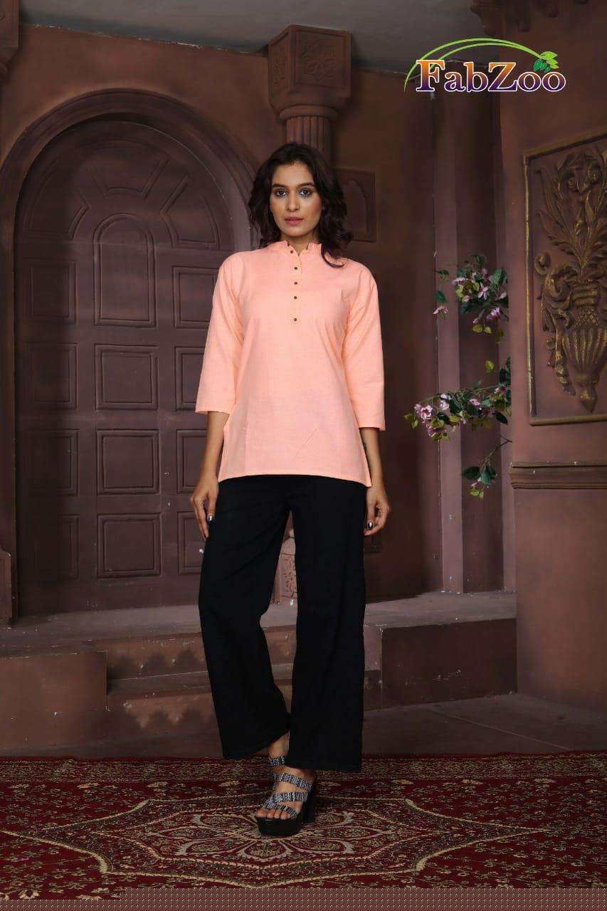 SUNRISE BY FAB ZOO 01 TO 04 SERIES BEAUTIFUL STYLISH FANCY COLORFUL CASUAL WEAR & ETHNIC WEAR COTTON TOPS AT WHOLESALE PRICE