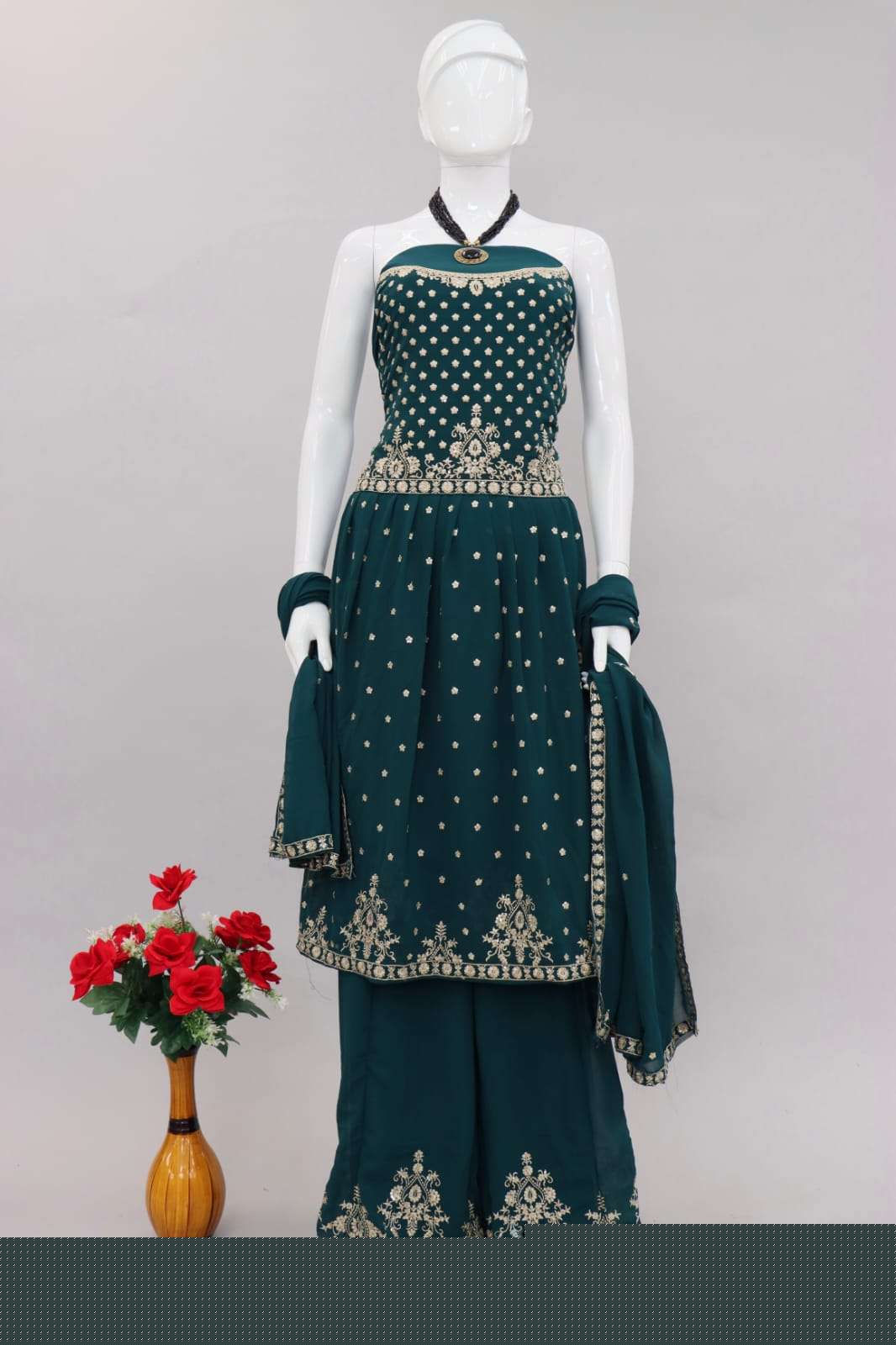 ZUBEDA 2002 COLOURS BY ZUBEDA 2002-A TO 2002-E SERIES BEAUTIFUL SHARARA SUITS COLORFUL STYLISH FANCY CASUAL WEAR & ETHNIC WEAR FAUX GEORGETTE DRESSES AT WHOLESALE PRICE