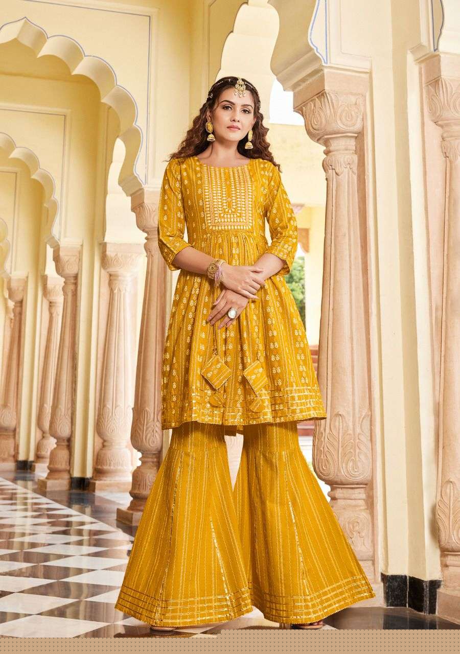LAVISH VOL-2 BY KAJAL STYLE 2001 TO 2008 SERIES DESIGNER STYLISH FANCY COLORFUL BEAUTIFUL PARTY WEAR & ETHNIC WEAR COLLECTION HEAVY COTTON KURTIS WITH BOTTOM AT WHOLESALE PRICE