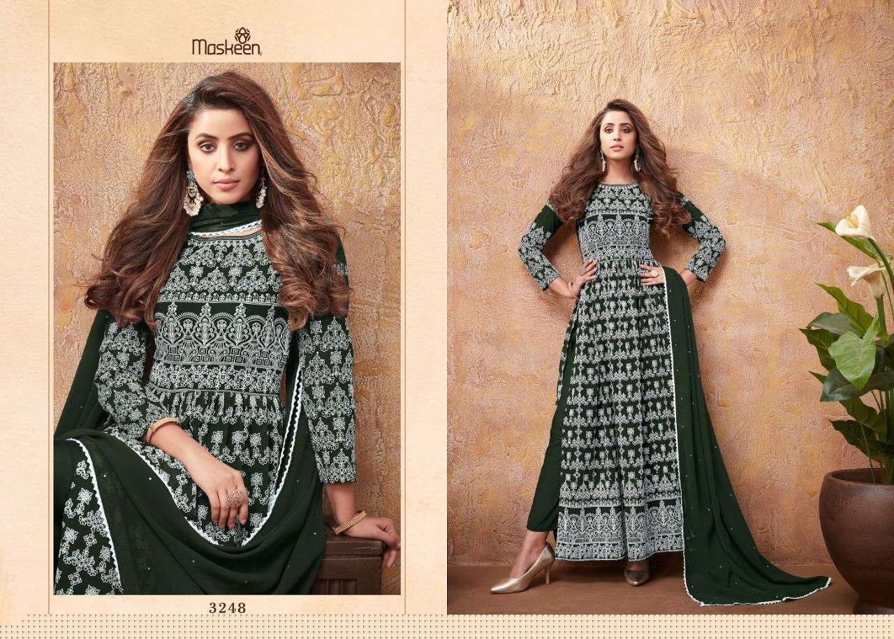 ANADIA BY MAISHA 3246 TO 3249 SERIES BEAUTIFUL SUITS COLORFUL STYLISH FANCY CASUAL WEAR & ETHNIC WEAR PURE GEORGETTE DRESSES AT WHOLESALE PRICE