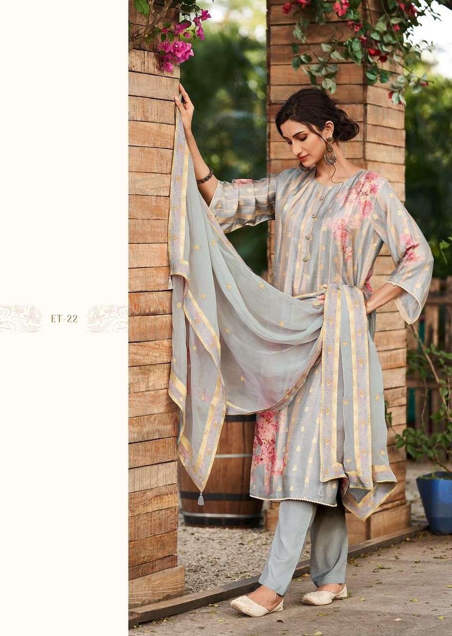 ETERNITY BY VARSHA FASHION 21 TO 24 SERIES FESTIVE SUITS BEAUTIFUL FANCY COLORFUL STYLISH PARTY WEAR & OCCASIONAL WEAR MUSLIN DRESSES AT WHOLESALE PRICE