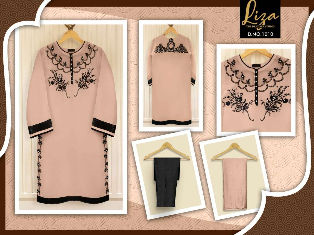 LIZA-1010 COLOURS BY LIZA 1010-A TO 1010-C SERIES DESIGNER PAKISTANI SUITS COLLECTION BEAUTIFUL STYLISH COLORFUL FANCY PARTY WEAR & OCCASIONAL WEAR PURE GEORGETTE DRESSES AT WHOLESALE PRICE