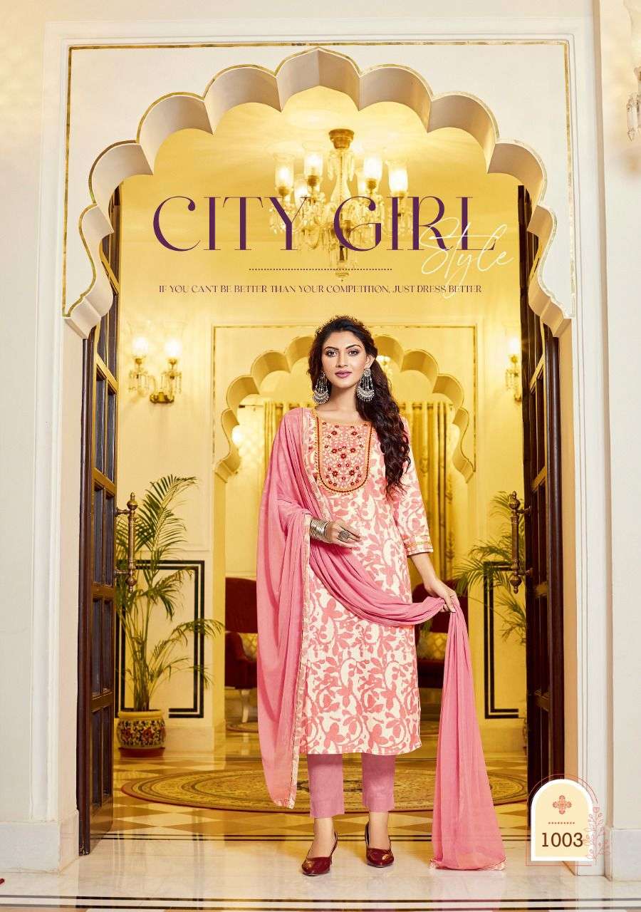 SWAGGER VOL-1 BY KAJAL STYLE 1001 TO 1006 SERIES BEAUTIFUL SUITS COLORFUL STYLISH FANCY CASUAL WEAR & ETHNIC WEAR PURE COTTON PRINT DRESSES AT WHOLESALE PRICE