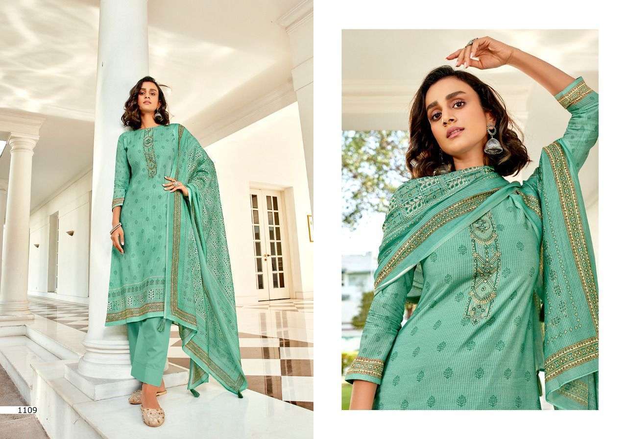 MAHIRA BY AIQA 1109 TO 1115 SERIES BEAUTIFUL SUITS STYLISH FANCY COLORFUL PARTY WEAR & OCCASIONAL WEAR MUSLIN SILK DRESSES AT WHOLESALE PRICE