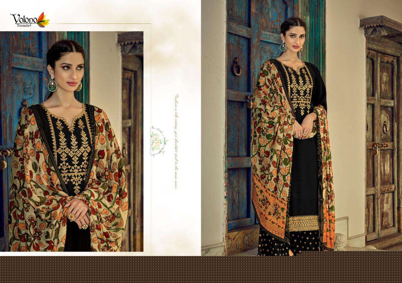 Ehrum By Volono Trendz 5001 To 5008 Series Beautiful Suits Colorful Stylish Fancy Casual Wear & Ethnic Wear Silk Print Dresses At Wholesale Price