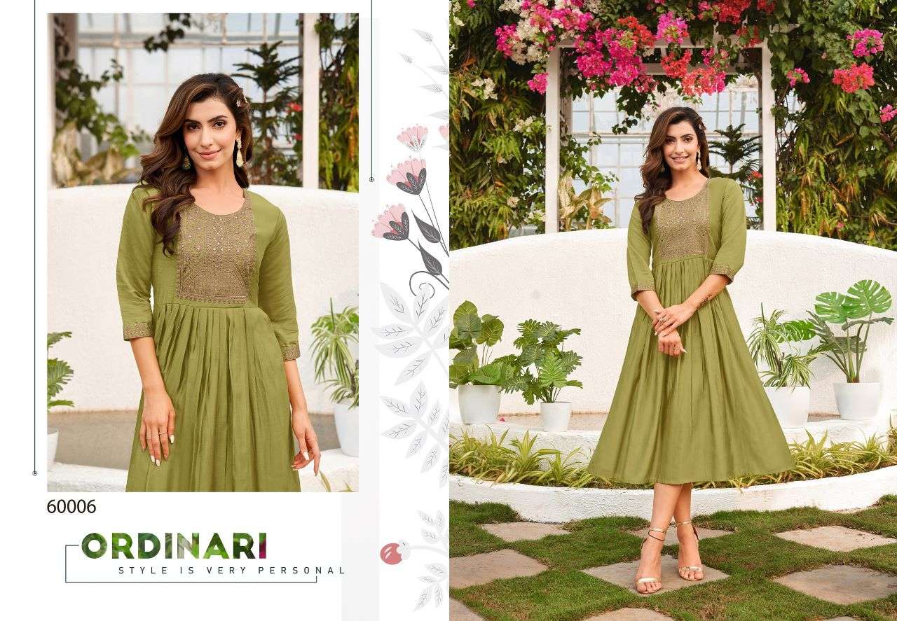 BULLET VOL-2 BY ARTIO 60001 TO 60008 SERIES DESIGNER STYLISH FANCY COLORFUL BEAUTIFUL PARTY WEAR & ETHNIC WEAR COLLECTION PURE VISCOSE SILK KURTIS AT WHOLESALE PRICE