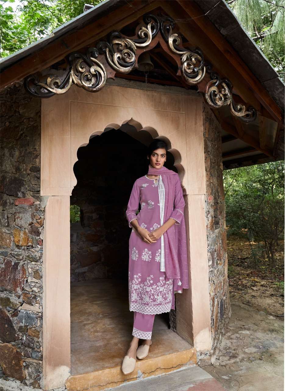 QURBAT VOL-2 BY FOUR BUTTONS 3011 TO 3016 SERIES BEAUTIFUL SUITS COLORFUL STYLISH FANCY CASUAL WEAR & ETHNIC WEAR PURE MODAL SILK DRESSES AT WHOLESALE PRICE