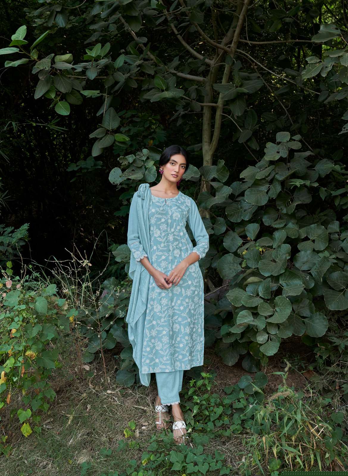 FOUR GEMS VOL-6 BY FOUR BUTTONS 3031 TO 3034 SERIES BEAUTIFUL SUITS COLORFUL STYLISH FANCY CASUAL WEAR & ETHNIC WEAR PURE VISCOSE SILK DRESSES AT WHOLESALE PRICE