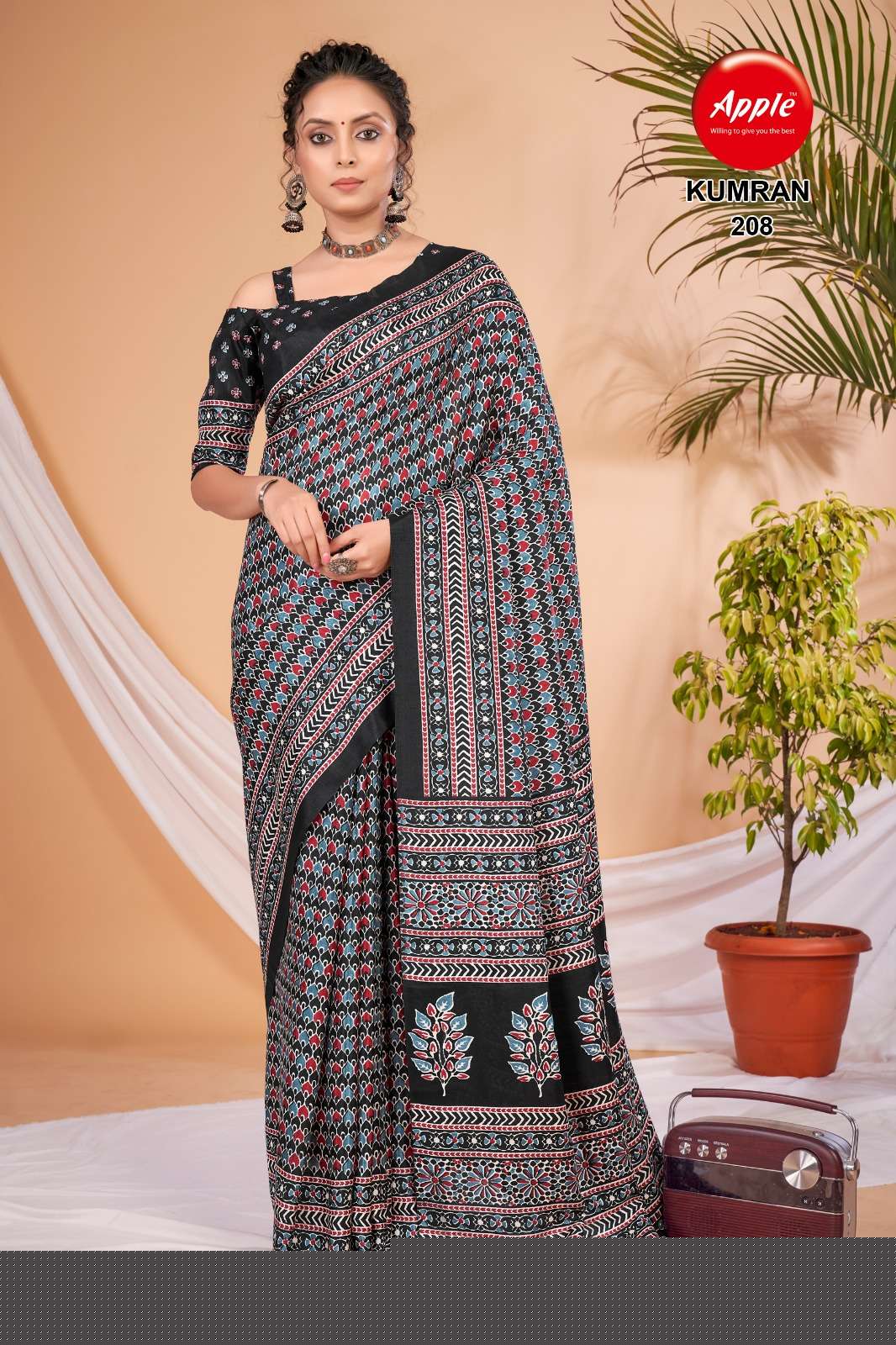 KUMRAN VOL-2 BY APPLE 201 TO 208 SERIES INDIAN TRADITIONAL WEAR COLLECTION BEAUTIFUL STYLISH FANCY COLORFUL PARTY WEAR & OCCASIONAL WEAR SILK SAREES AT WHOLESALE PRICE