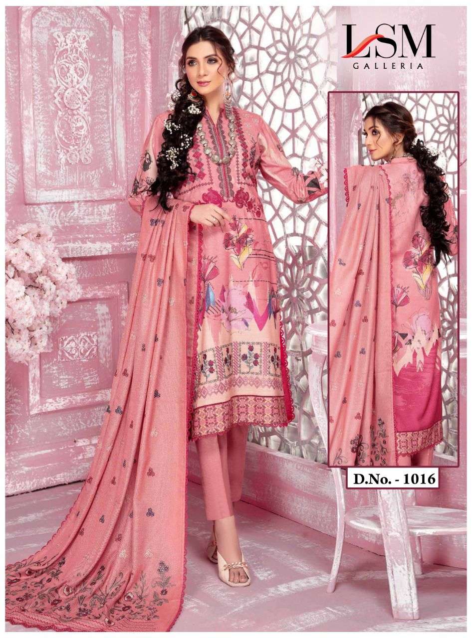 Parian Dream Vol-2 By Lsm Galleria 1011 To 1016 Series Beautiful Pakistani Suits Stylish Fancy Colorful Casual Wear & Ethnic Wear Pure Lawn Dresses At Wholesale Price