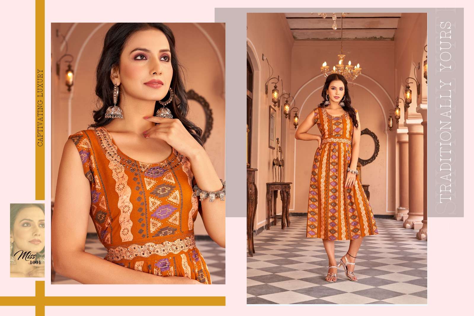 Doll By Nish 1001 To 1008 Series Designer Stylish Fancy Colorful Beautiful Party Wear & Ethnic Wear Collection Rayon Print Kurtis At Wholesale Price