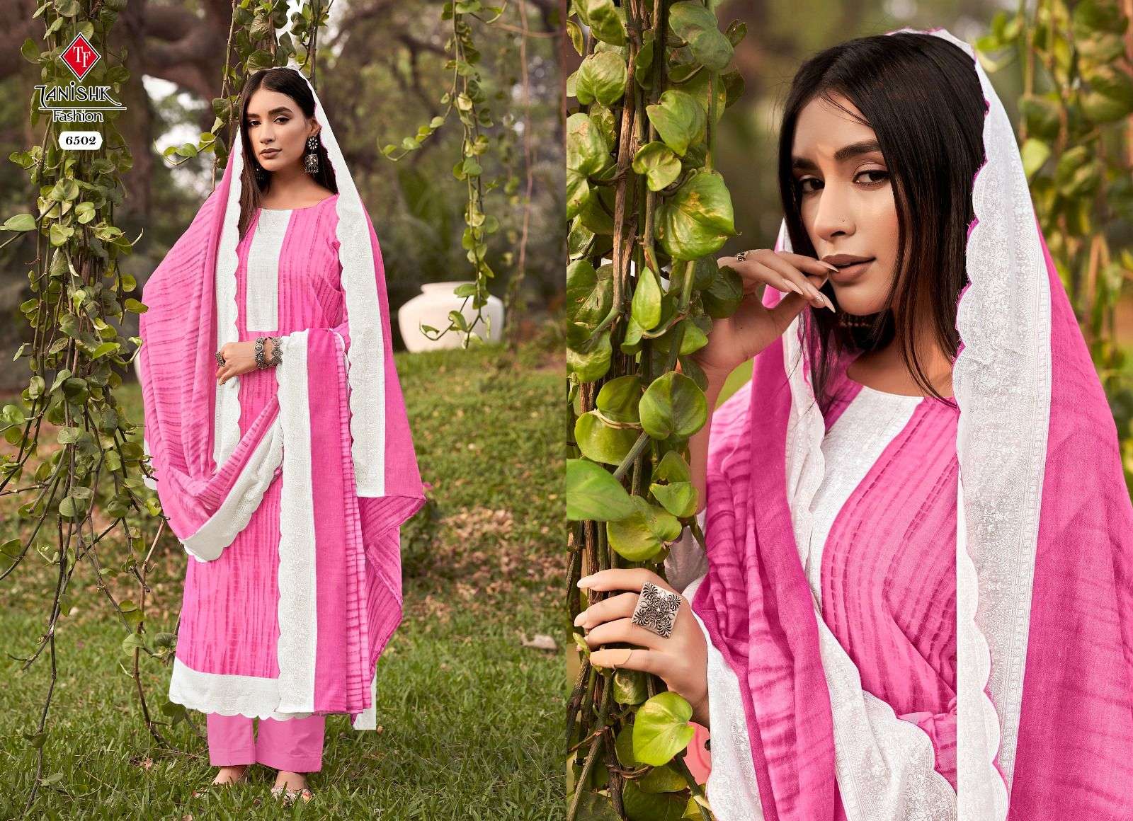 Firdous Vol-2 By Tanishk Fashion 6501 To 6508 Series Beautiful Festive Suits Colorful Stylish Fancy Casual Wear & Ethnic Wear Pure Cotton Print Dresses At Wholesale Price
