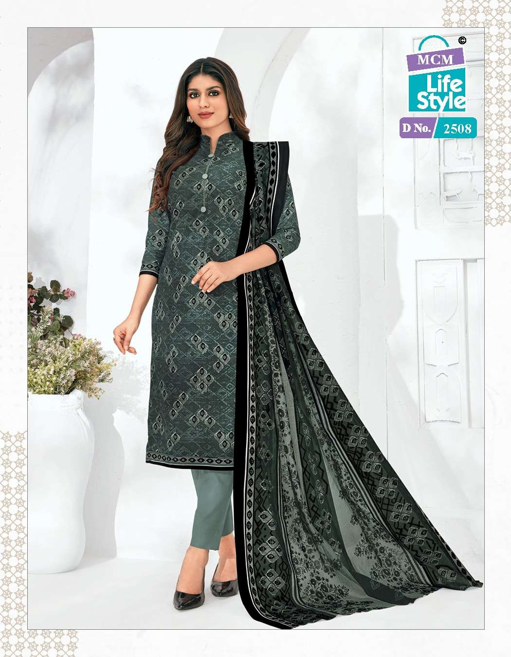 Priyalaxmi Vol-25 By Mcm Lifestyle 2502 To 2525 Series Beautiful Stylish Suits Fancy Colorful Casual Wear & Ethnic Wear & Ready To Wear Pure Cotton Printed Dresses At Wholesale Price