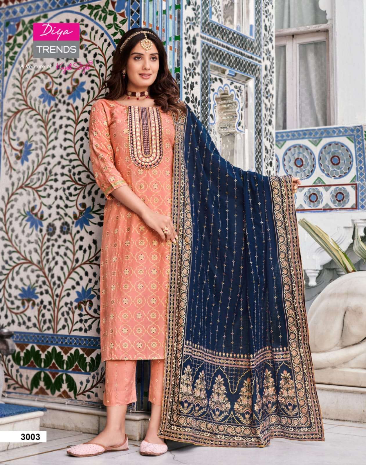 Alveera Vol-3 By Diya Trends 3001 To 3008 Series Beautiful Stylish Suits Fancy Colorful Casual Wear & Ethnic Wear & Ready To Wear Rayon Print Dresses At Wholesale Price