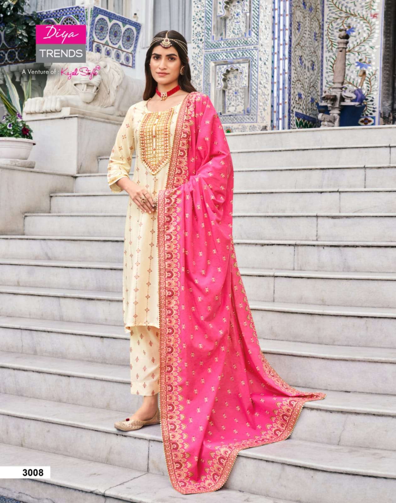 Alveera Vol-3 By Diya Trends 3001 To 3008 Series Beautiful Stylish Suits Fancy Colorful Casual Wear & Ethnic Wear & Ready To Wear Rayon Print Dresses At Wholesale Price