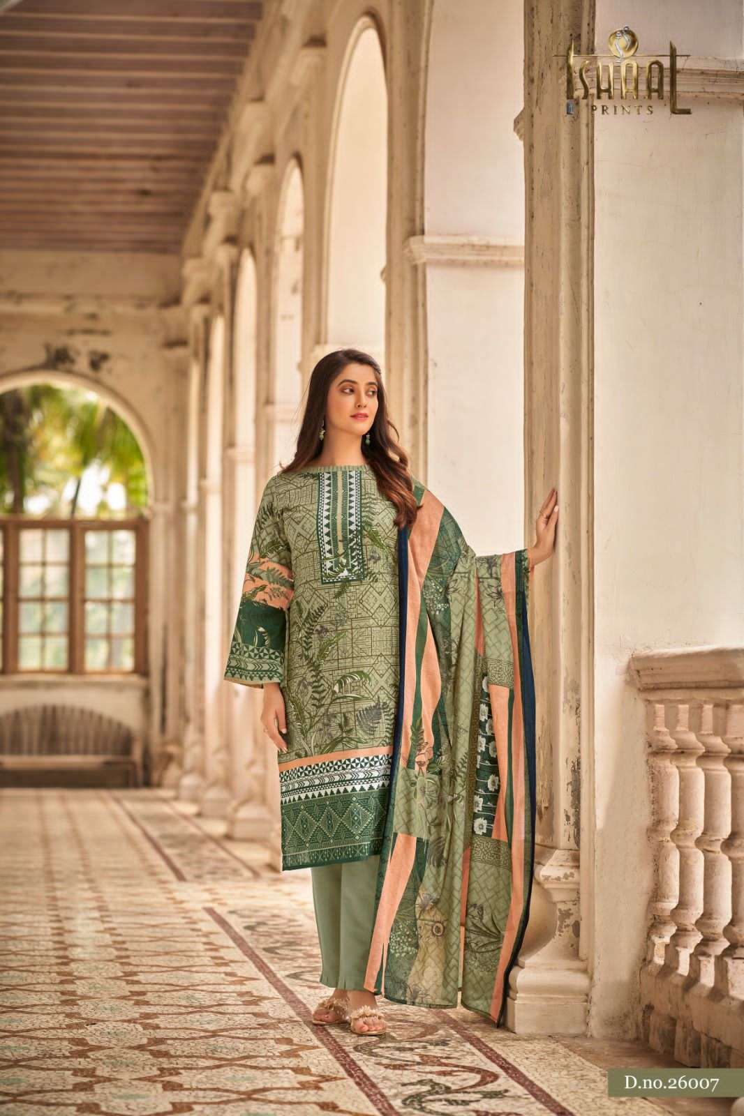 Gulmohar Vol-26 By Ishaal Prints 26001 To 26010 Series Beautiful Festive Suits Colorful Stylish Fancy Casual Wear & Ethnic Wear Pure Lawn Prints Dresses At Wholesale Price