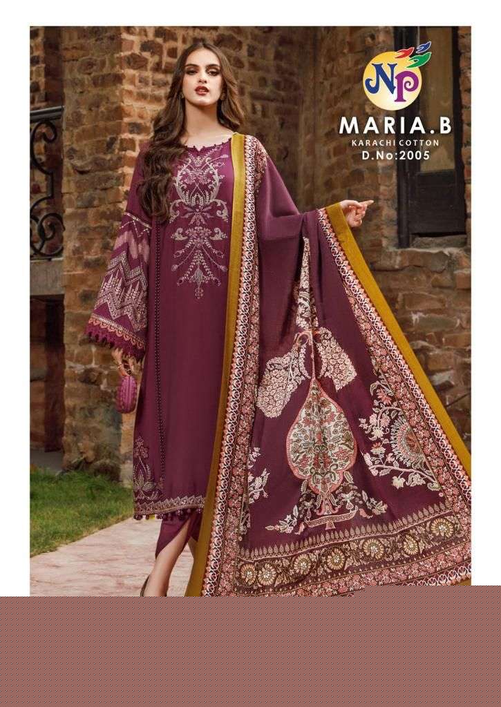 Maria.B Vol-2 By Nand Gopal Prints 2001 To 2008 Series Beautiful Festive Suits Colorful Stylish Fancy Casual Wear & Ethnic Wear Pure Cotton Embroidered Dresses At Wholesale Price