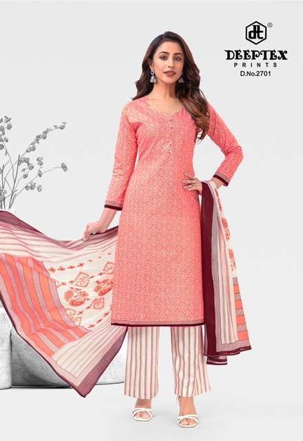 Chief Guest Vol-27 By Deeptex 2701 To 2715 Series Beautiful Stylish Suits Fancy Colorful Casual Wear & Ethnic Wear & Ready To Wear Heavy Lawn Cotton Printed Dresses At Wholesale Price