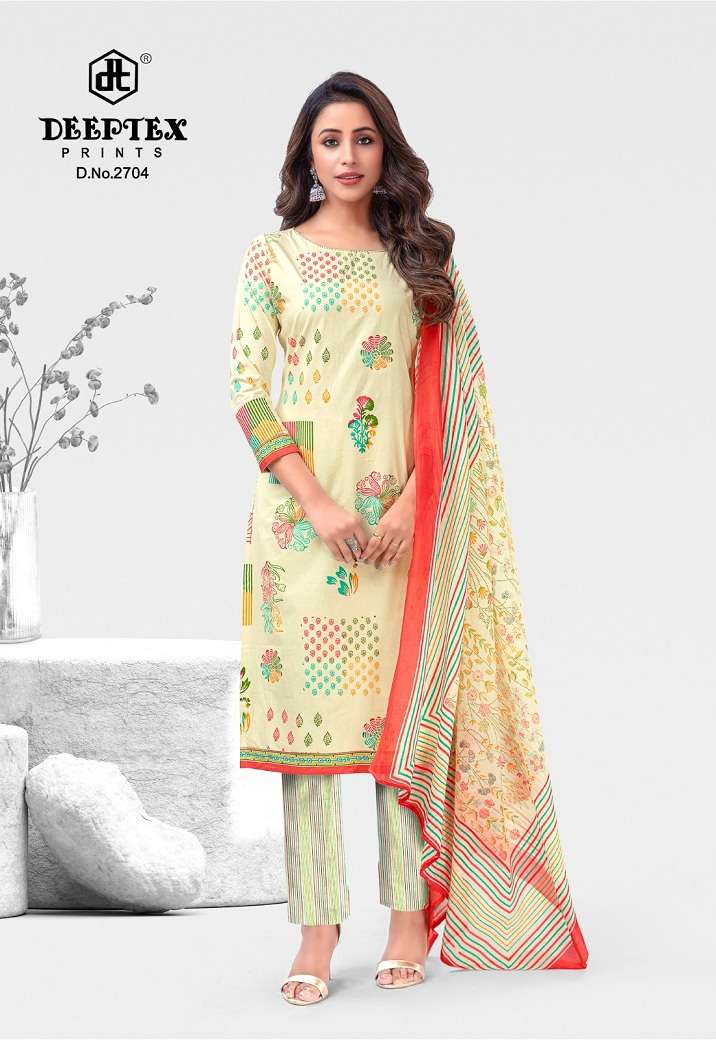 Chief Guest Vol-27 By Deeptex 2701 To 2715 Series Beautiful Stylish Suits Fancy Colorful Casual Wear & Ethnic Wear & Ready To Wear Heavy Lawn Cotton Printed Dresses At Wholesale Price