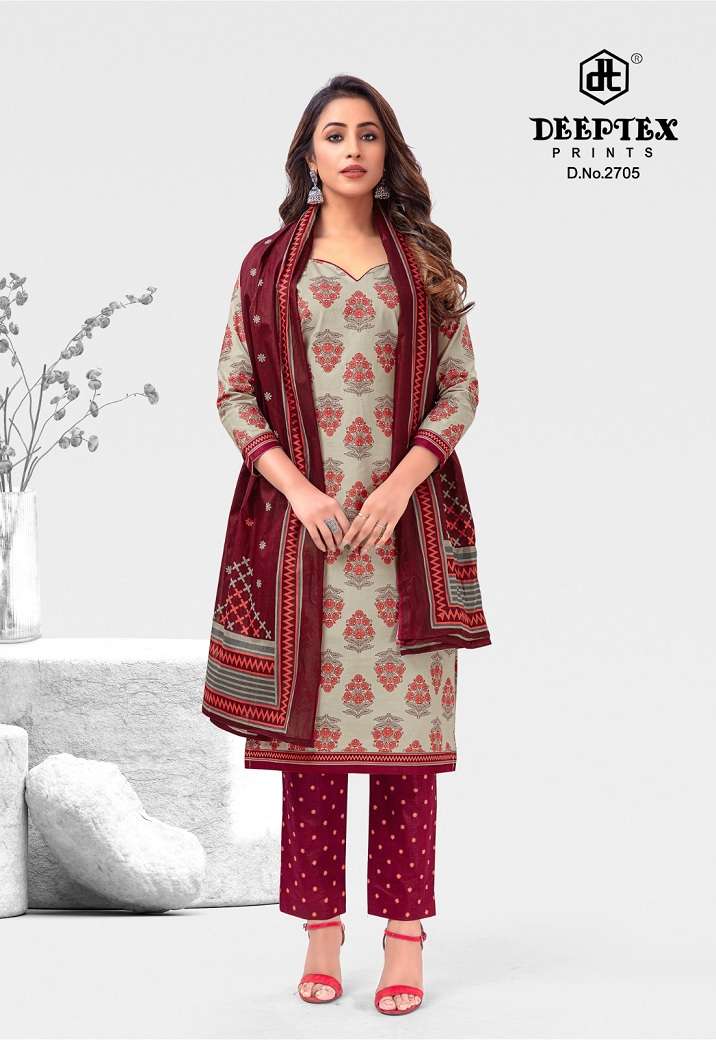 Chief Guest Vol-27 By Deeptex 2701 To 2715 Series Beautiful Stylish Suits Fancy Colorful Casual Wear & Ethnic Wear & Ready To Wear Heavy Lawn Cotton Printed Dresses At Wholesale Price