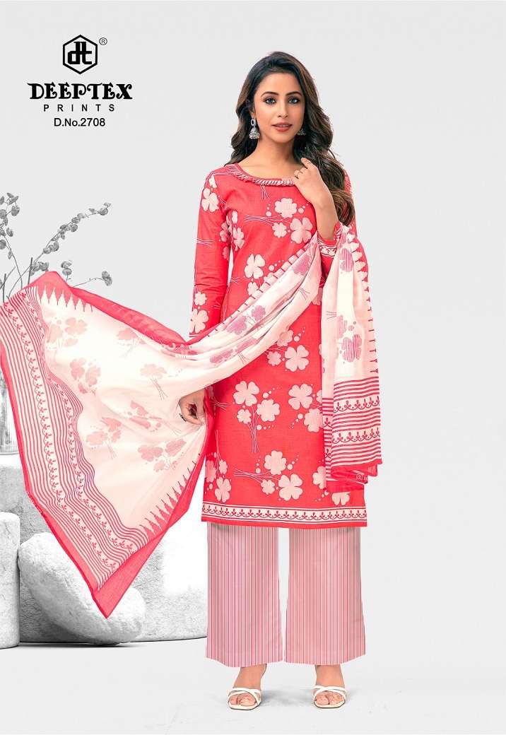 Chief Guest Vol-27 By Deeptex 2701 To 2715 Series Beautiful Stylish Suits Fancy Colorful Casual Wear & Ethnic Wear & Ready To Wear Heavy Lawn Cotton Printed Dresses At Wholesale Price